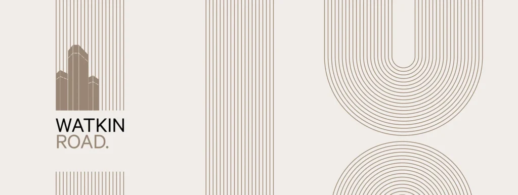 Watkin Road identity on cream - video poster