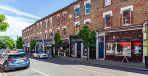 Wimbledon Parade, London - retail parade on Leopold Road